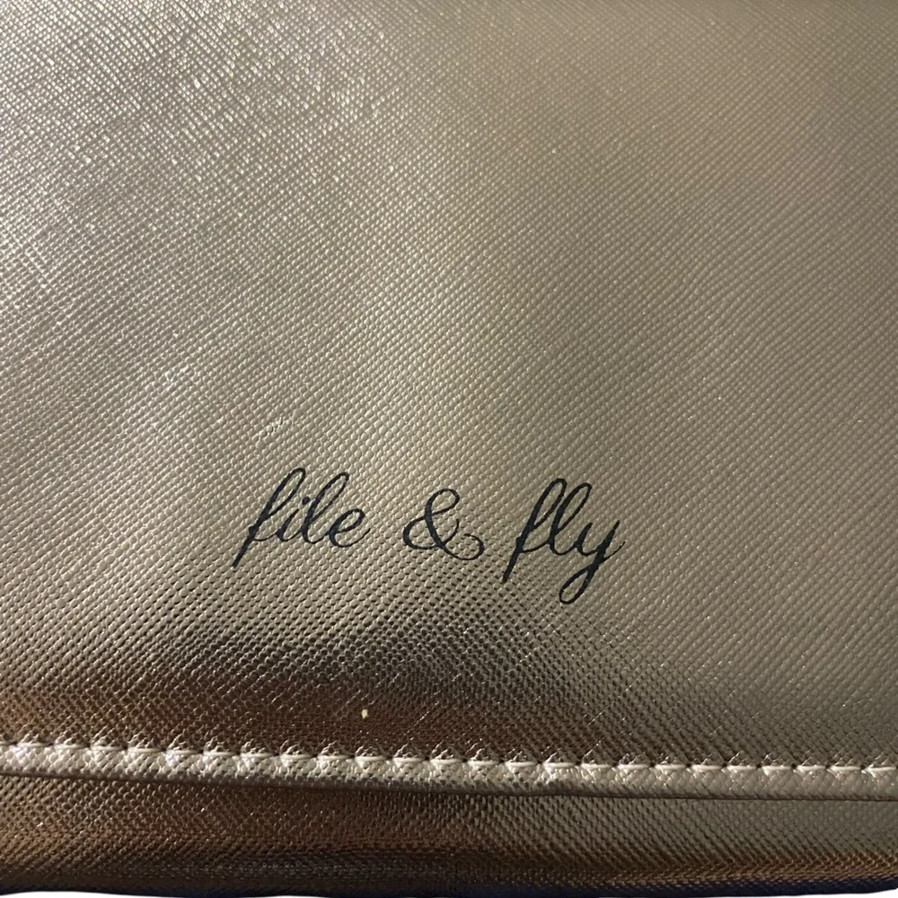 Elegant Gold‎ Metallic Wallet